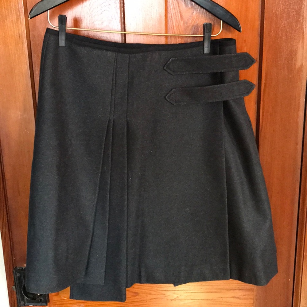 Martine Sitbone wool wrap skirt